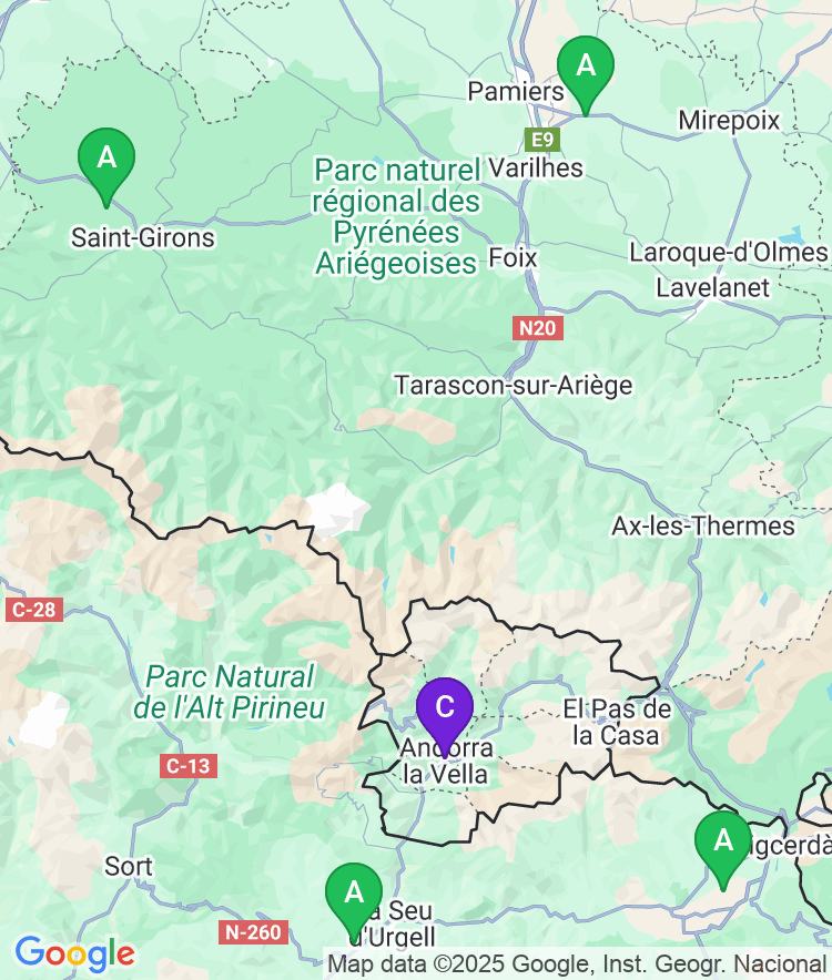 Andorra la Vella Available Airport Options